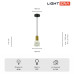 Подвесной светильник Lightera Trois LE151L-13W