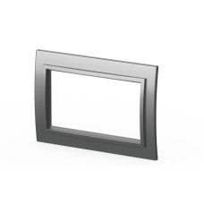 Рамка для двухместной розетки без заземления ELBI Zena 608-011000-908