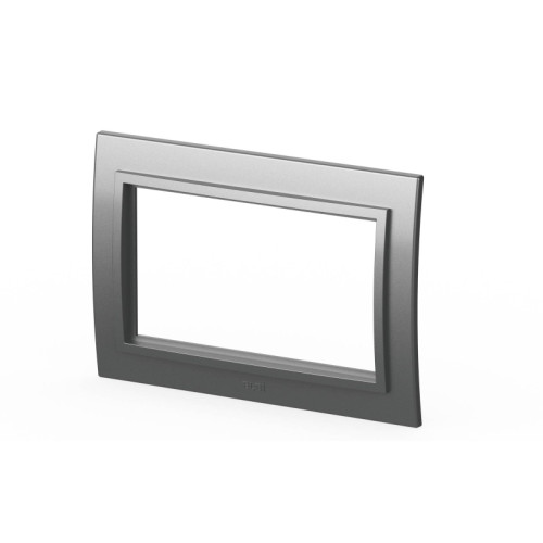 Рамка для двухместной розетки без заземления ELBI Zena 608-011000-908