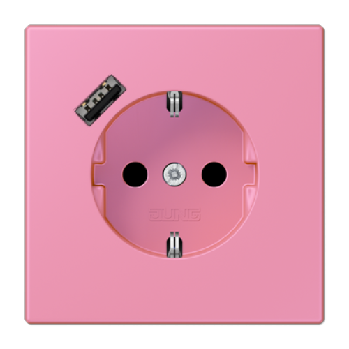 Розетка 2K+З USB Typ A Jung LC1520-18A246