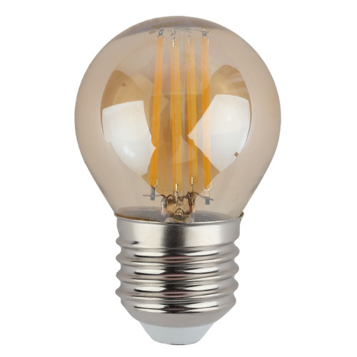 Лампа светодиодная Эра E27 9W 4000K F-LED P45-9W-840-E27 gold Б0047031