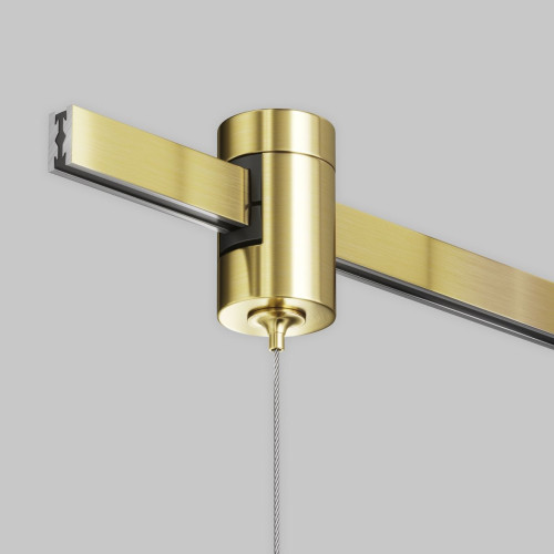 Коннектор с тросовым подвесом для магнитного шинопровода Maytoni Technical Tau Flarity TRA154SW-1BS Коннектор с тросовым подвесом для магнитного шинопровода Maytoni Technical Tau Flarity TRA154SW-1BS