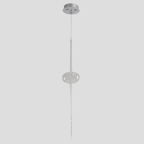 Подвесной светильник Crystal Lux GLASS SP3W LED CHROME