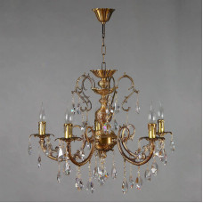 Подвесная люстра Ambiente Alicante 8888/5 AB Tear drop