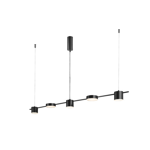 Подвесной светильник Crystal Lux Tristan TRISTAN SP5 L1200 BLACK