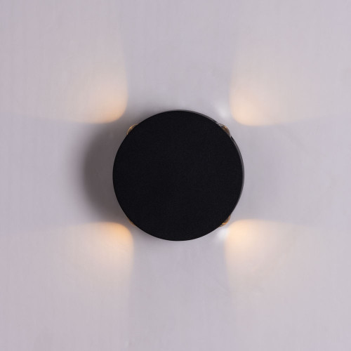 Уличный настенный светильник Arte Lamp Tamburello A1525AP-1BK