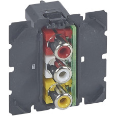 Розетка RCA Legrand Celiane 067313