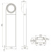Ландшафтный светильник Arte Lamp San Francisco A1831PA-1BK