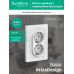 Розетка с/з двойная, 16А, в сборе Systeme Electric AtlasDesign ATN000124
