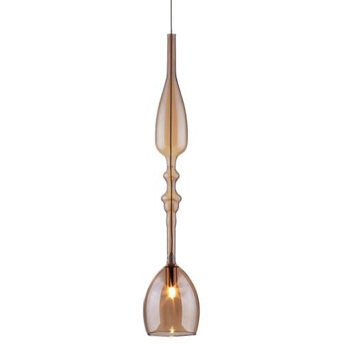 Подвесной светильник Crystal Lux Lux New SP1 C Amber