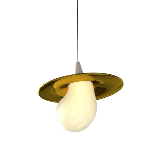Подвесной светильник Delight Collection 10238P/1 gold/white Подвесной светильник Delight Collection 10238P/1 gold/white