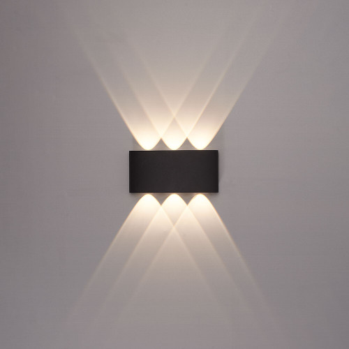 Уличный настенный светильник Arte Lamp Bosto A3722AL-6BK