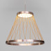 Подвесной светильник Eurosvet Cesta 40016/1 LED коричневый a069283