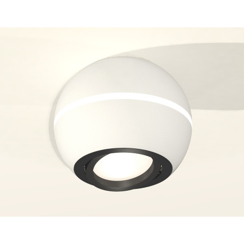 Накладной поворотный светильник с дополнительной подсветкой Ambrella Light Techno XS1101021 (C1101, N7002)