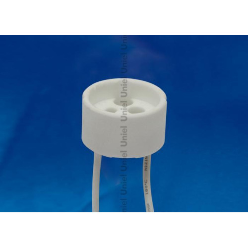 Патрон керамический GU10 (02284) Uniel ULH-GU10-Ceramic-15cm