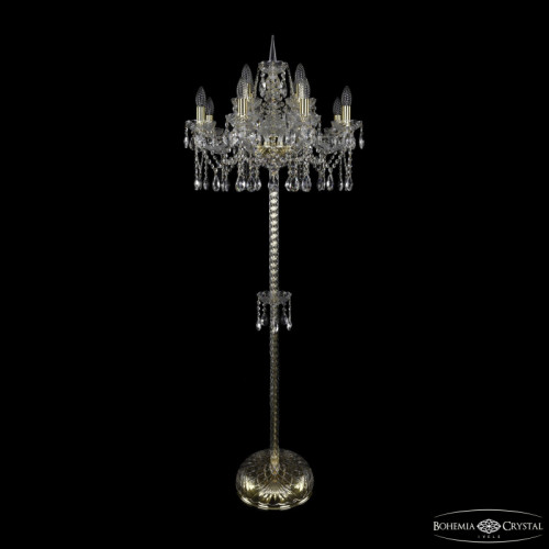 Торшер Bohemia Ivele Crystal 1413T2/8+4/200-165 G