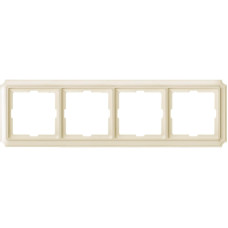 Рамка 4-постовая Schneider Electric Merten Antique/Artec MTN483444
