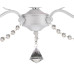Подвесная люстра Lumien Hall Тейл 4002/6P-BK-GR