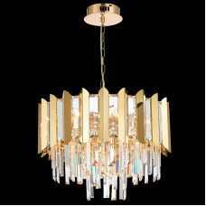 Подвесная люстра Natali Kovaltseva AMAZONE 81444/8C GOLD