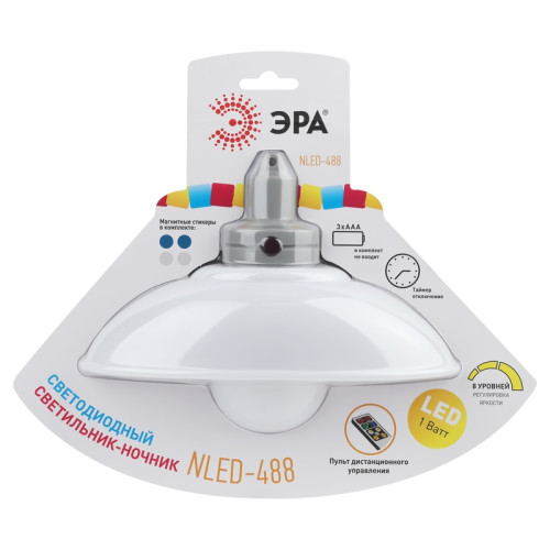 Настенный светильник Эра NLED-488-1W-MS-W Б0051478