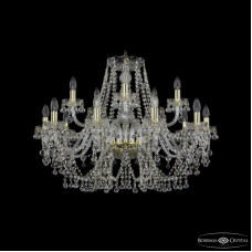 Подвесная люстра Bohemia Ivele Crystal 1409/10+5/300 G