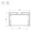 Алюминиевый профиль Arlight SL-Line-4932-3000 Black 036254