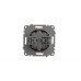 Розетка с заземлением ELBI Zena Vega 609-011100-217