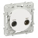 Розетка R-TV/SAT Schneider Electric Odace S52R454