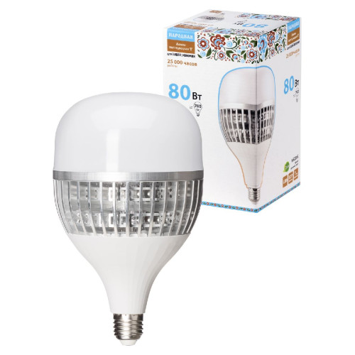 Лампа светодиодная TDM Electric Народная E27 80W 6500K матовая SQ0340-1651
