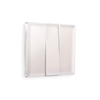 Лицевая панель для выключателя трехклавишного Ambrella Volt Alfa AP2050