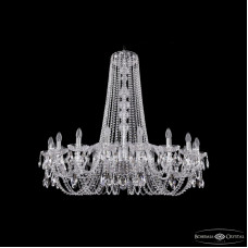 Подвесная люстра Bohemia Ivele Crystal 1402/18/400/h-105 Ni
