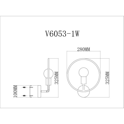 Бра Moderli Sachara V6053-1W