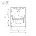 Рефлектор для профиля Arlight Klus-Power-W50-2000 030319