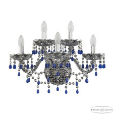 Бра Bohemia Ivele Crystal 1410B/3+2/195/XL Ni V3001 M781