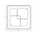 Потолочная люстра Escada Module 10235/4LED SQUARE Потолочная люстра Escada Module 10235/4LED SQUARE