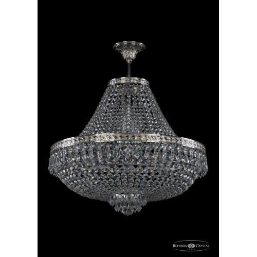 Люстра на штанге Bohemia Ivele Crystal 19271/H1/55IV Ni