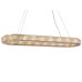 Подвесная люстра Newport Melody 8560/100 C oval gold polished М0070796