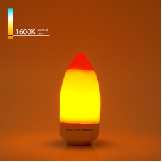 Светодиодная лампа Elektrostandard свеча матовая E14 3W 1600K 4690389174278