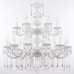 Подвесная люстра Bohemia Ivele Crystal AL78101/12+6/250/2D A WG