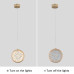 Подвесной светильник Delight Collection OMD821600 OMG0728S gold