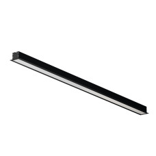 Линейный встраиваемый светильник Maytoni Technical 3000K 50x35 (Черный, 1 м) LL313011