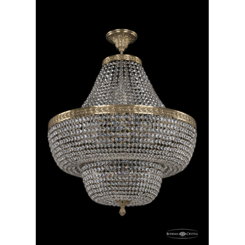 Люстра на штанге Bohemia Ivele Crystal 19091/H1/55IV Pa C1