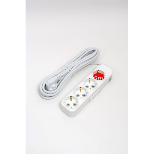 Удлинитель с/з 4вх с защитными шторками ELBI Myra 527-010205-411
