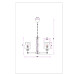 Подвесная люстра Arte Lamp Brocca A4093LM-5AB