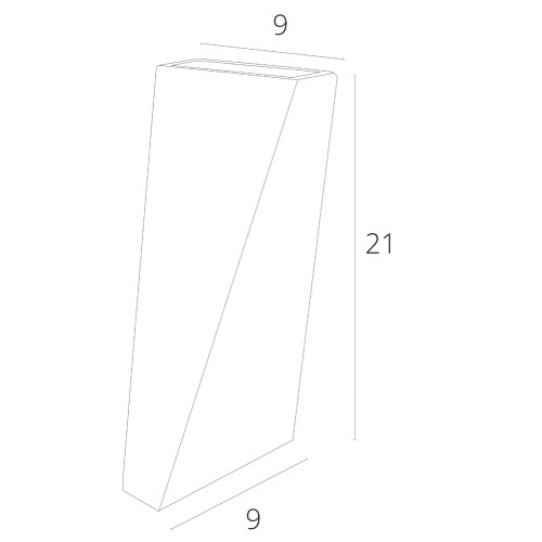 Уличный настенный светильник Arte Lamp Cometa A1524AL-2BK