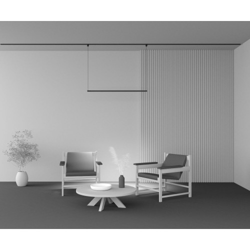 Трековый подвесной магнитный светильник Maytoni Points TR169-1-52W3K-M-B