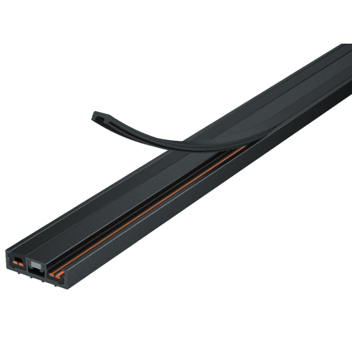 Ультратонкий накладной магнитный шинопровод iLedex Vision 4825-25/7-2000-BK