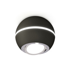 Накладной поворотный светильник с дополнительной подсветкой Ambrella Light Techno XS1102021 (C1102, N7003)