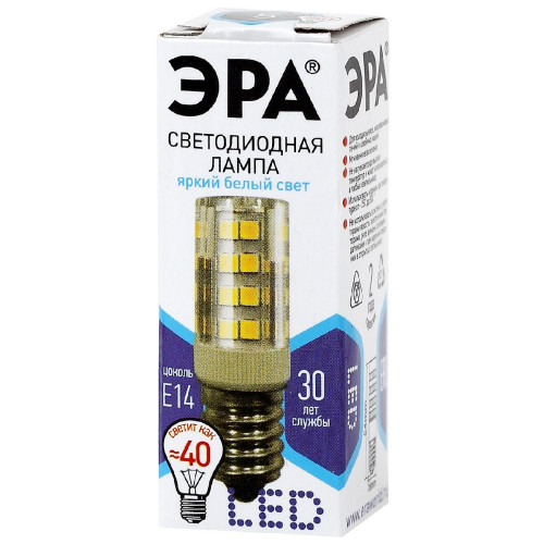 Лампа светодиодная Эра E14 5W 4000K LED T25-5W-CORN-840-E14 Б0033031