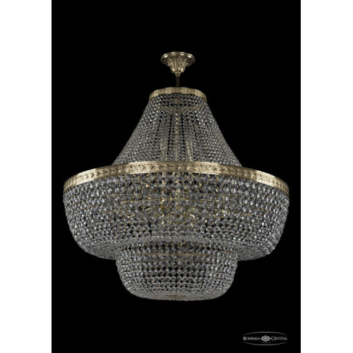 Люстра на штанге Bohemia Ivele Crystal 19101/H1/90IV G